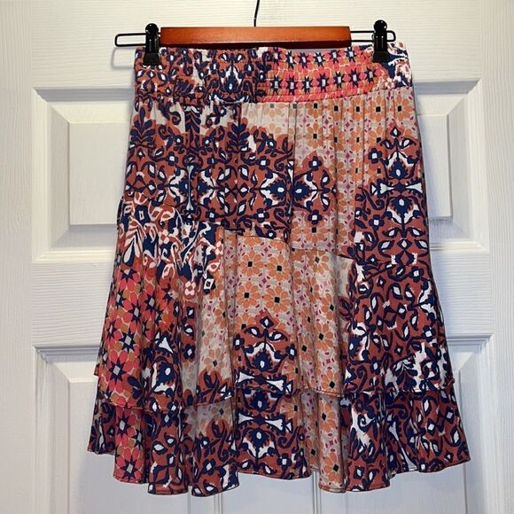 CAbi Isabel Patchwork Ruffle Skirt 5053 - Picture 4 of 7